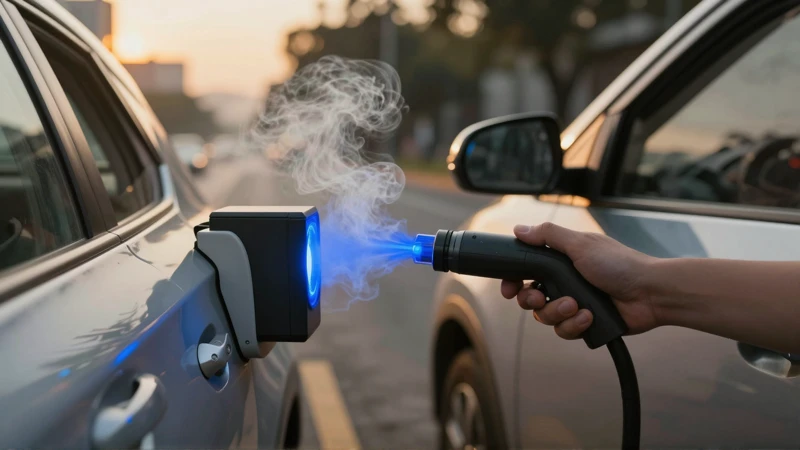 Prueban autos en CDMX con luz azul y oro