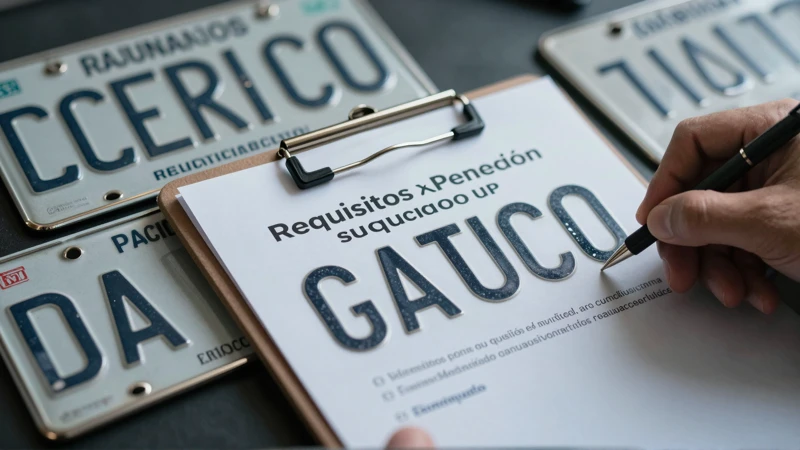Recuperación de placas de verificación en Guanajuato